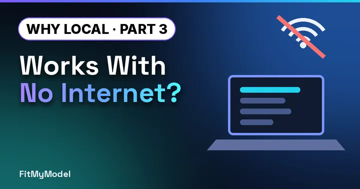 Illustrated thumbnail: “Works With No Internet?” with a laptop and a crossed-out Wi-Fi symbol